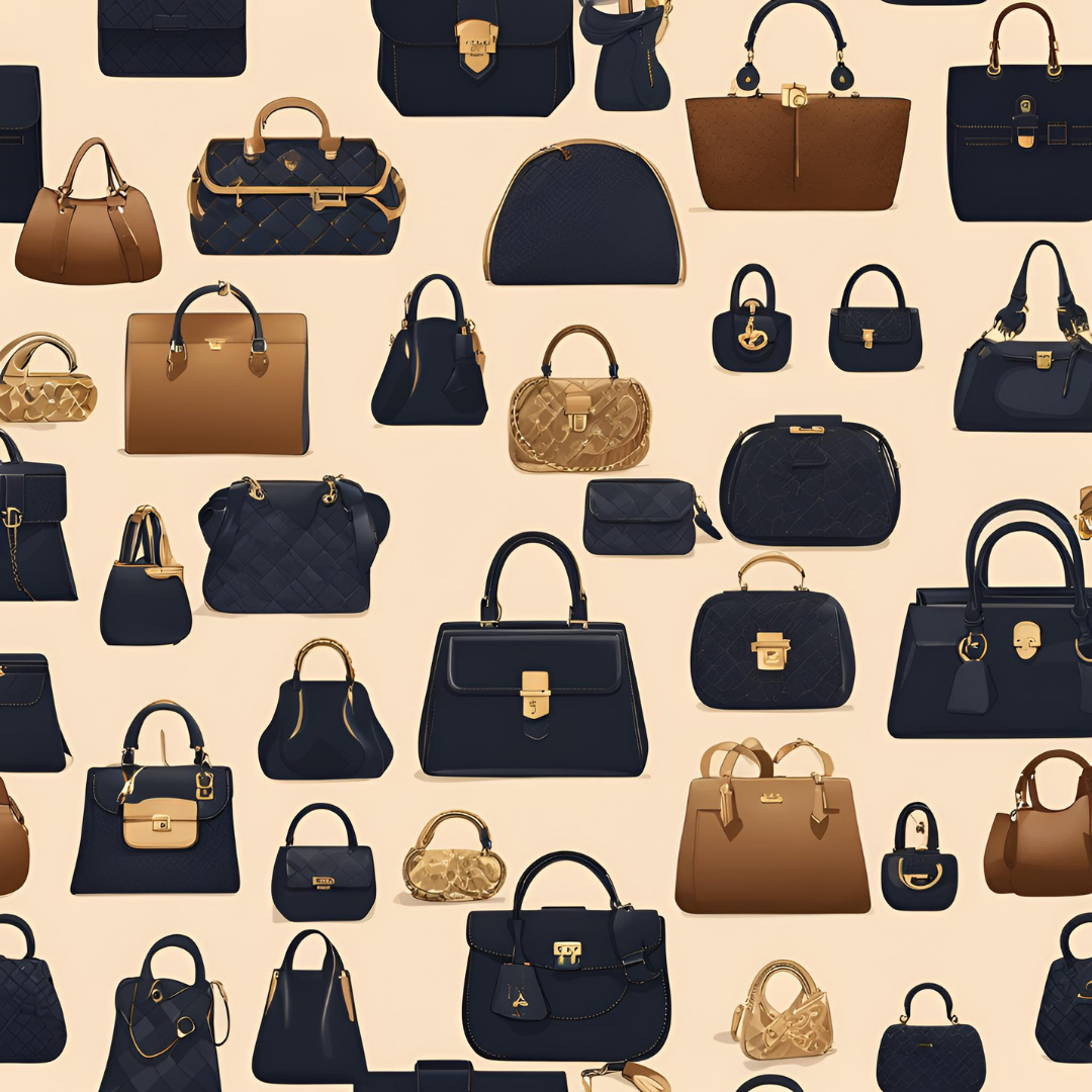 General Graphic Depicting Luxury Handbags as Investments